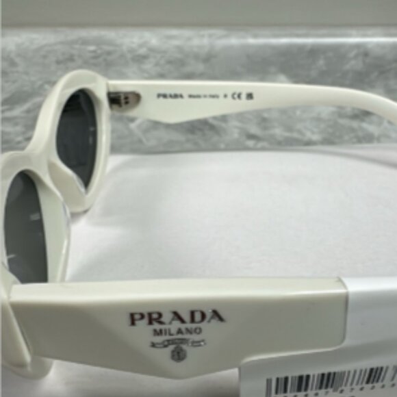 NEW | PRADA | 26ZS | 26ZS 17K08Z | 55 | TALC | GREY | NON POLARIZED - Picture 4 of 6